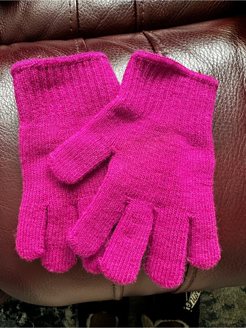 Kids/Adults Winter Mittens Set - Assorted Colors-Used